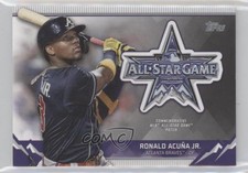 2021 Topps Update MLB ASG Commemorative Sleeve Logo Ronald Acuna Jr Patch 06z2