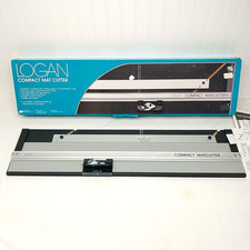 Logan Compact Mat Cutter Model 301 with Precision Bevel  Straight Cutter 29.5"