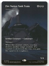 Fire Nation Tank Train - Noxious Gearhulk Borderless MTG Avatar 125 NM