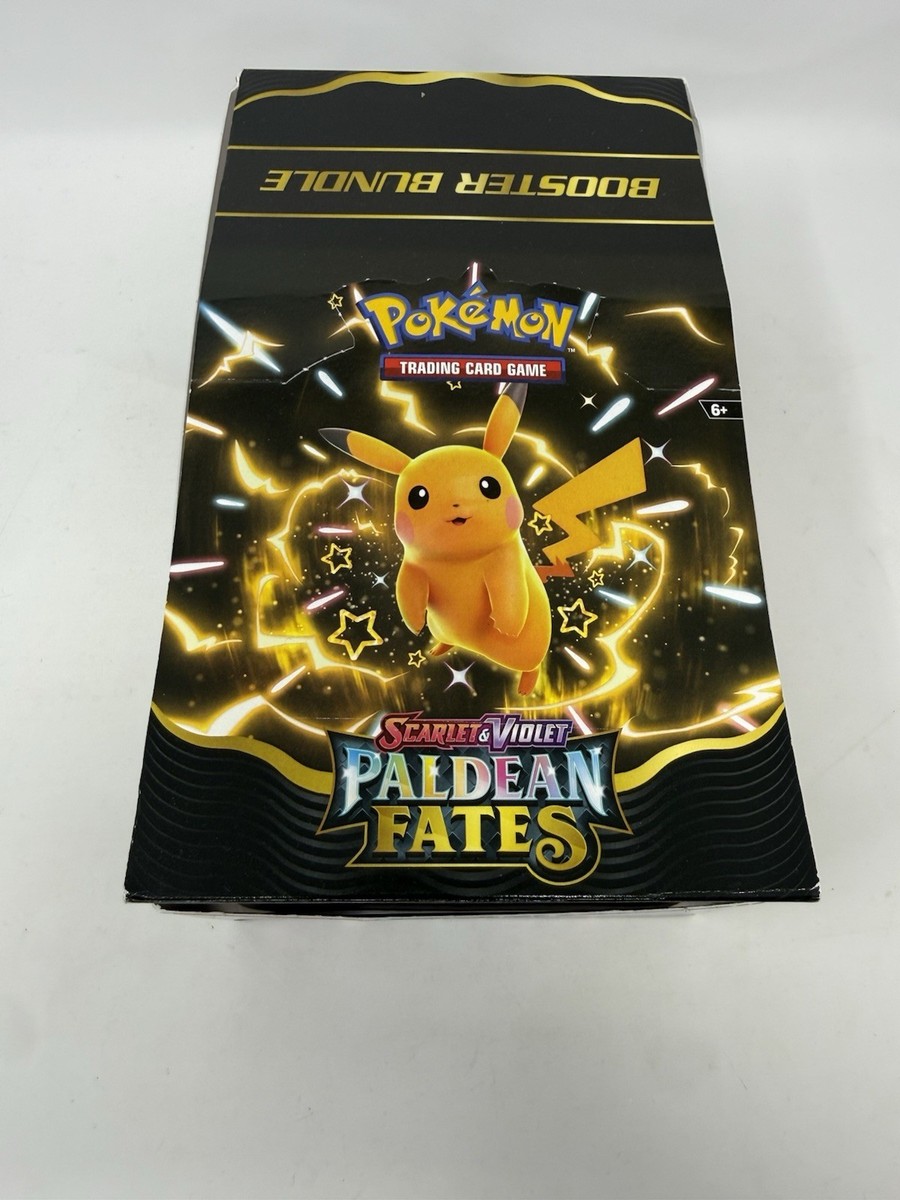 paldean fates booster display box Pokemon Scarlet & Violet 10 and Espathra show off their own unique skills as Shiny Tera Pokmon ex Booster Bundle Display Prices |