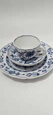 Hochwertiges Meissen Porzellan Kaffeegedeck 3tlg. Zwiebelmuster Vintage 