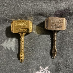 Hammer Fidget Spinners 2 Toy Metal For Kids Adults, Brass Hand Finger with case