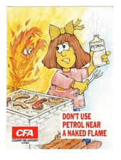 CFA Country Fire Authority Victoria Australia Sticker 1980s