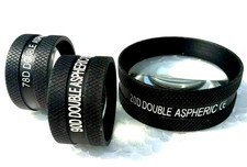 Double Aspheric Lens 20D 90D & 78D Ophthalmology Set Of Lens 3 In Unique Box