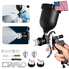 Hvlp Air Paint Spray Gun Kit For Automotive Car Auto Primer 1.31.51.8mm Nozzle Hvlp Air Paint Spray Gun Kit For Automotive Car Auto Primer 1.31.51.8mm Nozzle