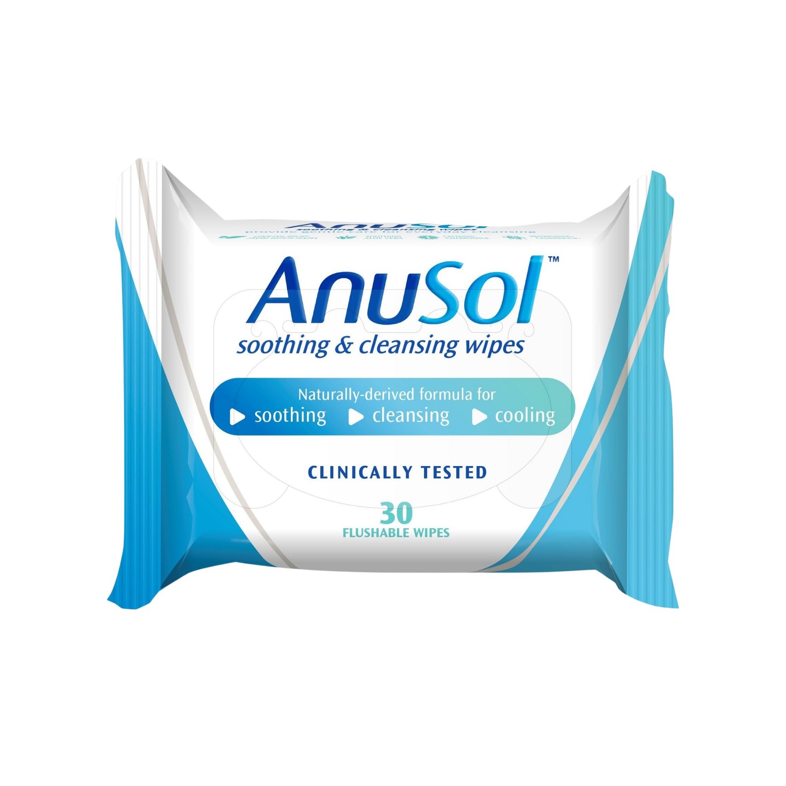 Anusol Soothing Cleansing Wipes With Witch Hazel & Aloe - 30 Wipes - Image 5