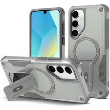For Samsung Galaxy A16 5G Phone Case Sturdy Bracket Invisible Kickstand Magnetic