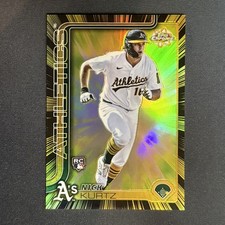 2025 Topps Chrome Update Nick Kurtz Radiating Rookies RC Athletics SSP