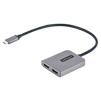 StarTech.com USB-C to Dual HDMI MST HUB - Dual HDMI 4K 60Hz - USB Type C Multi M