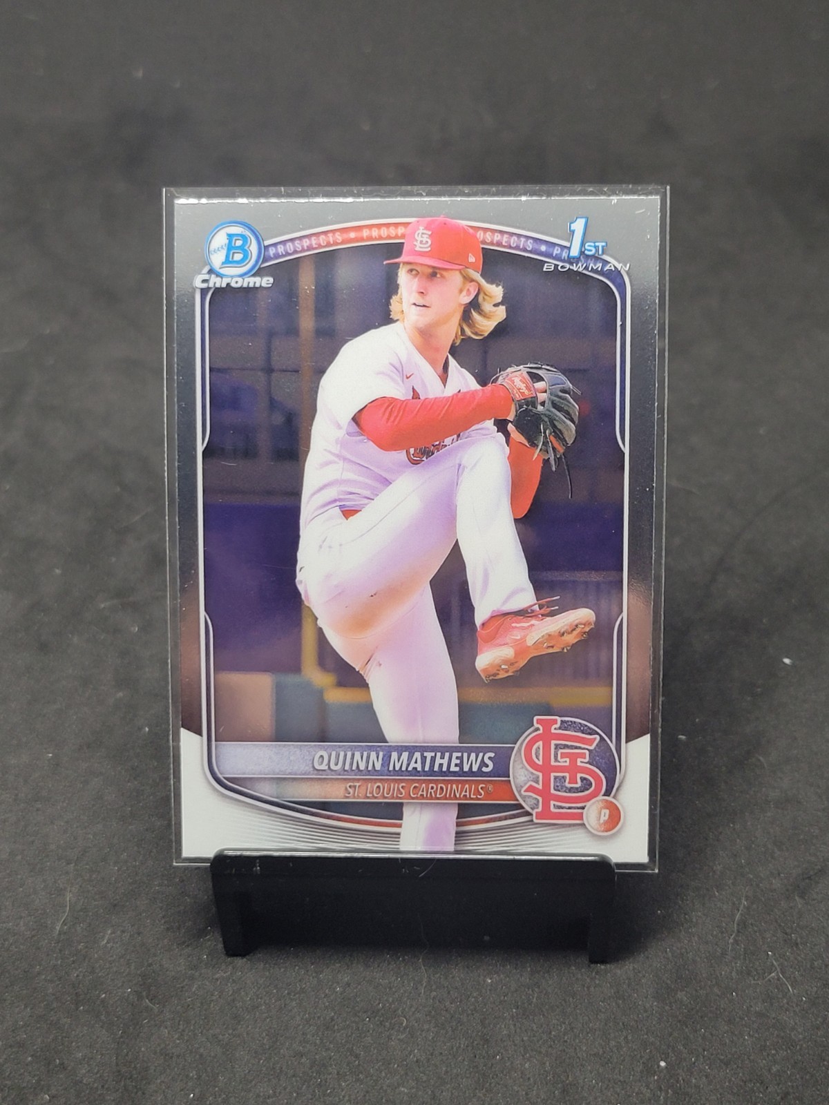 2025 Bowman Chrome Prospects Quinn Mathews #BCP-25 Cardinals