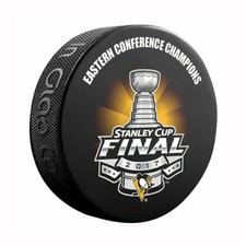 2017 Stanley Cup Final Pittsburgh Penguins Eastern Conference Champs Hockey Puck