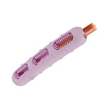 Dog Chew Toy Bite and Brush Dog Chew Toy Puppy Chew Toy w/Bristles