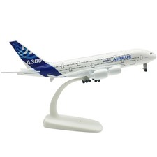 1/400 Scale 20cm Aircraft Original Type A380 Alloy Plane Model Plan Display