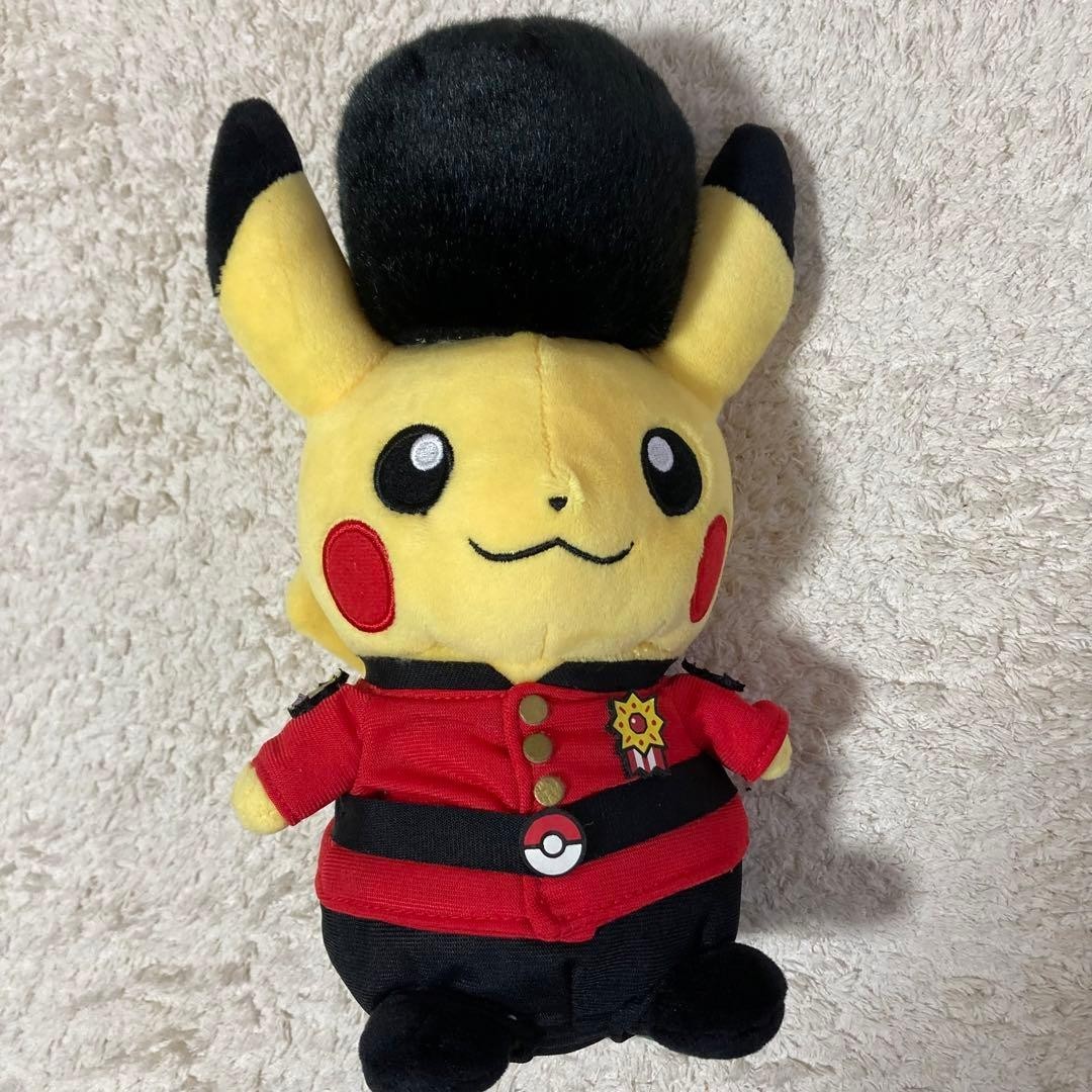 Pokemon Center World Pikachu UK London Edition Plush Toy with Tags from Japan