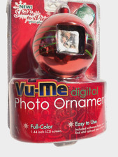 Vu-Me Digital Photo Ornament 2009, Batteries Not Included NEW IN BOX - NIB