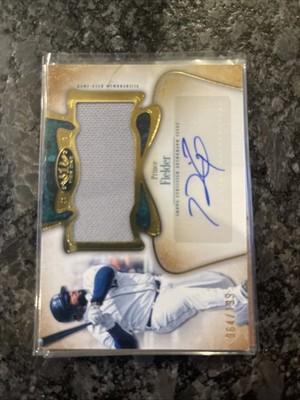 2026 Topps Tier One Baseball Prince Fielder Jumbo Relic Autograph Refractor /199