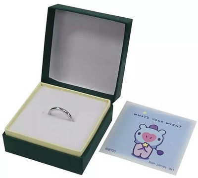 BTS Bangtan Boys J-Hope Silver Ring BT21 Ichiban Accessoire 2WAY Jewelry