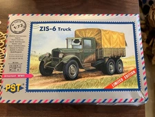 PST 1:72 Scale ZIS-6 Truck Plastic Model Kit
