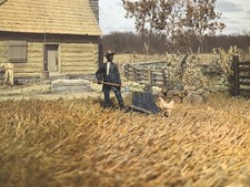 W.Britain 31319 "Looks Like Chicken for Dinner" Laborer with Axe  Britains 