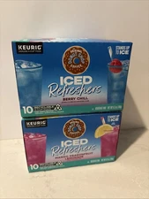 Original Donut Shop, Iced Refreshers Berry Chill Mango Lemonade K-Cup Pods 20