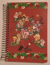 Vintage Strawberry Shortcake w/Friends Spiral-Bound Notebook 2002 - New