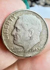 1947D Roosevelt Dime  90% Silver  (VF) See Pics