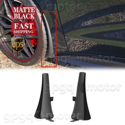 For Corvette C8 Z06 E-Ray 23-2025 XL Extended Matte Front Splash Guard Mud Flap