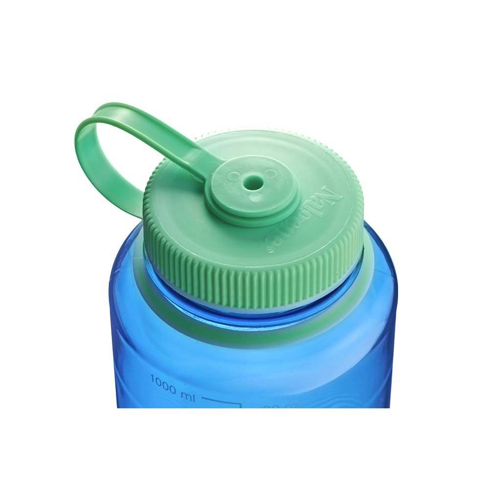 Nalgene Water Bottle 32 fl oz Wide Mouth - Cornflower, BPA Free, Dishwasher Safe