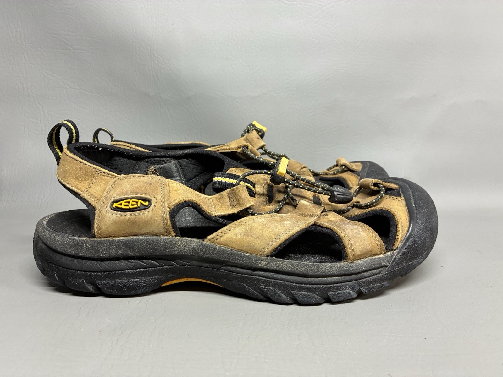 Sandali da trail donna KEEN Newport impermeabili in pelle punta chiusa 8 5 marroni escursionismo