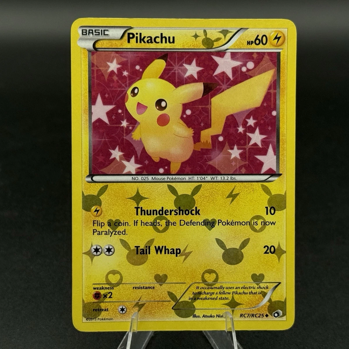 Pikachu Pokémon TCG Legendary Treasures Individual Collectible