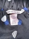 VICTORIA'S SECRET Black Poly Blue /White Polka Dot Pockets Pajama Pants Size S/P — photo 10
