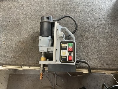 Unitec CSU 32 Magnetic Drill Press 120V Portable Mag Drill Metal Cutter (Read)