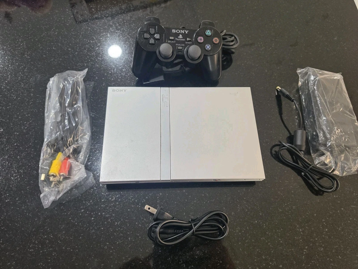 Sony PlayStation 2 - Slim Silver Video Game Consoles for sale - eBay