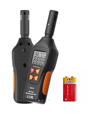 JOAUIAX EMF Meter Leser EMF Detektor, 5HZ 3500MHz Digital Haushalt Strahlung...