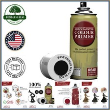 Superior Coverage Matt Black Primer Spray for Plastic and Resin Miniatures
