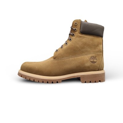 Original Timberland 6 Inch Premium Waterproof Boot Nubuck Olive Brown TB0A2P6...