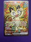 Meowth Ex 121/88 Mega Evolution Perfect Order SIR Pokemon TCG