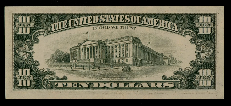 FR 2025-F* $10 1981 Federal Reserve Note US - Star Note - AU+/UNC - SKU-CA1874 - Image 2 of 2