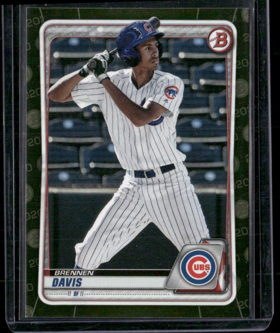 2020 Bowman #BP-141 Brennen Davis Prospects Camo
