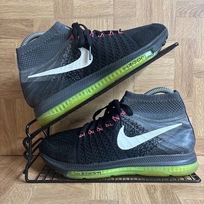 Nike Zoom All Out Flyknit Laufschuhe 845361-002 UK-Größe 4,5