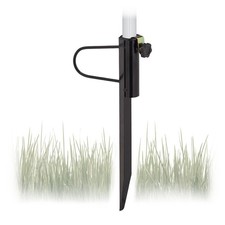 Lawn Spike Parasol Holder Ground Spike Ground Spike Garden Umbrella Stand Steel