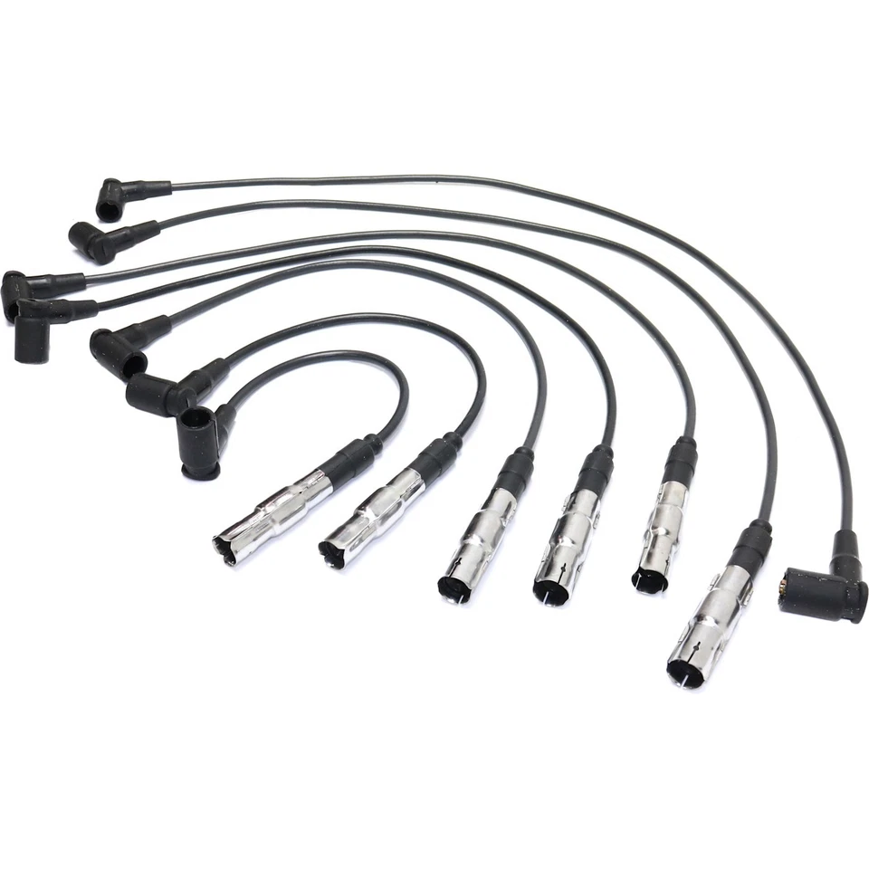 Juego de 6 cables de bujía para Mercedes 190 Mercedes-Benz 190E 260E 300CE 300E Foto 2 de 4