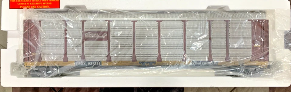 MTH Premier 20-98241, CONRAIL (Weathered) Auto Carrier #931238 LN, O Scale, 1:48 - Image 3 of 4