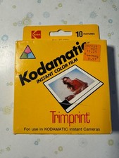 Kodamatic Trimprint Instant Color Film for Kodak Instant Cameras, Expired 1985