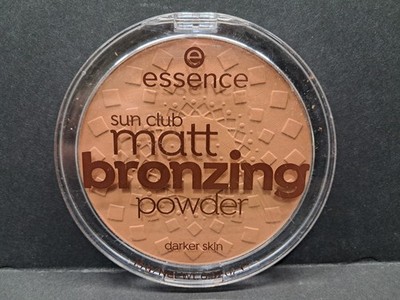 Essence Sun Club Matt Bronzing Powder 02 Sunny Darker Skin NEW (D2)