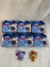 Littlest Pet Shop LPS Lot of 6 NIP Figures Pet Surprise Animal Blind Box  2