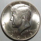 BU Uncirculated 2015-D Kennedy Half Dollar From Mint Roll - #10726-9