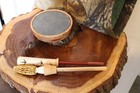 Custom Made Sycamore  Wood Turkey Pot  Call with Two Round Tip  Rod  Strikers — photo 10