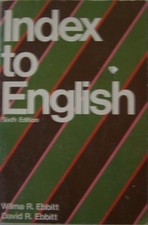 Perrins Index to English - GOOD