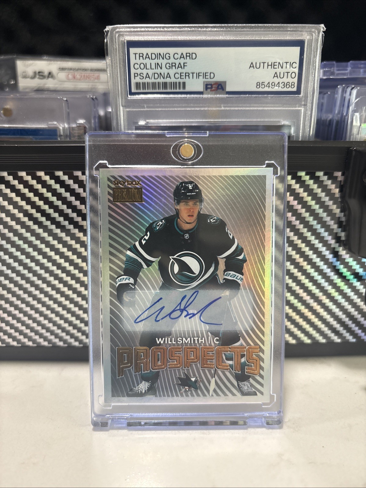 Will Smith #PP-10 2024-25 Skybox Metal Universe Hockey Skybox Premium Prospects Auto